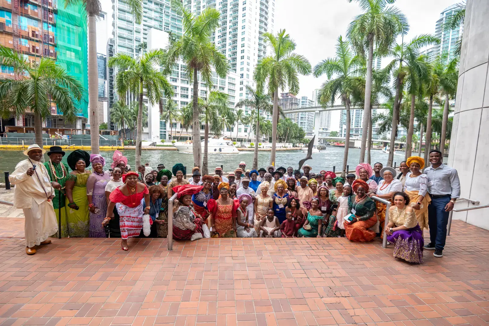 Itsekiri community gathering — cross-generational, charter members forming