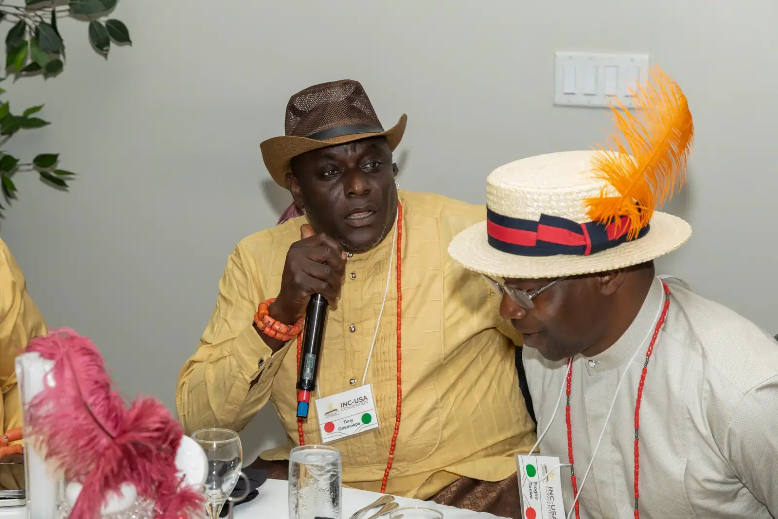 Itsekiri regalia — George wrapper and coral beads reference